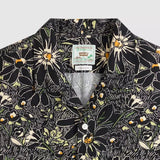 Levi's Sunset Camp Shirt In Hatch Floral Jet Black