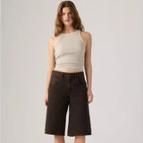 Levi's Super Baggy Jorts In South City Brown
