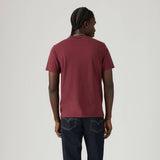 Levi's Tawny Port Jersey Classic Pocket Tee In Purple