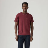 Levi's Tawny Port Jersey Classic Pocket Tee In Purple