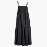 Levi's Tiered Issa Dress in Caviar Black