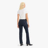 Levi's Women's 725 High Rise Bootcut Side Slit Jeans 32 Length In Game Night Blue