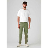 Levi's XX Chino Standard Taper Cotton Linen Trousers In Green