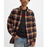 Levis Jackson Worker Plaid Ling Sleeve Shirt in Multi Colour