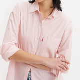 Levi's Nola Shirt Francis Stripe Chalk in Pink