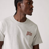 Relaxed Fit Graphic T-shirt Worn By Cowboys In Light Heather Grey
