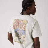 Relaxed Fit Graphic T-shirt Worn By Cowboys In Light Heather Grey
