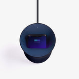 Lexon Oblio Wireless Charging Station + Uv Sanitiser Blue