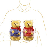 Lindt 1 x TEDDY Red OR Pink Jumper Milk Chocolate 200g - Assortment