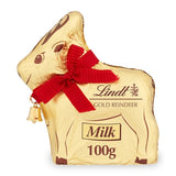 Lindt Gold REINDEER Milk Chocolate, 100g