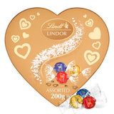 Lindt LINDOR Assorted Chocolate Heart Box, 200g