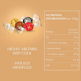 Lindt LINDOR Assorted Chocolate Truffles Gold Gift Box, 300g