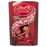 Lindt LINDOR Double Chocolate Truffles 200g