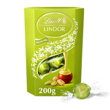 Lindt LINDOR Pistachio Milk Chocolate Truffles 200g