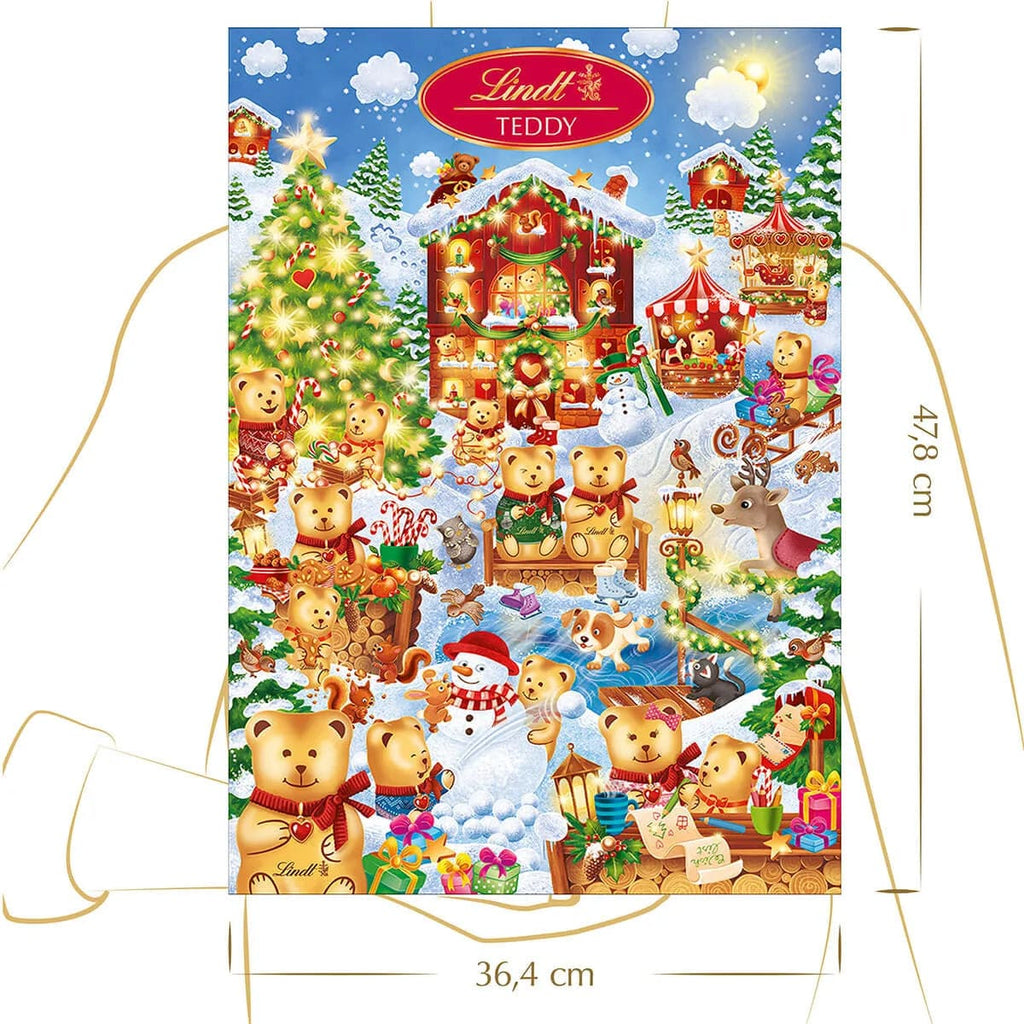 Lindt TEDDY Winter Wonderland Advent Calendar 170g
