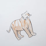 Little Bianca Fine Linens Bedroom Zoo Animals Fitted Sheet 25cm Depth Pastel