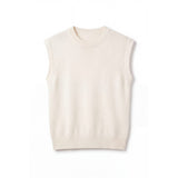 London Cashmere Company Zarah Tank In White