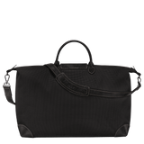 Longchamp Boxford XL Travel Bag In Recycled canvas Black
