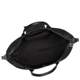 Longchamp Boxford XL Travel Bag In Recycled canvas Black