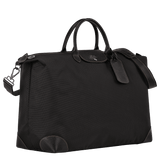 Longchamp Boxford XL Travel Bag In Recycled canvas Black