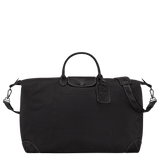 Longchamp Boxford XL Travel Bag In Recycled canvas Black