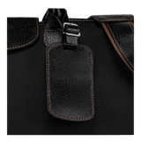 Longchamp Boxford XL Travel Bag In Recycled canvas Black