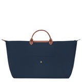 Longchamp Le Pliage Original M Travel Bag Recycled Canvas in Navy