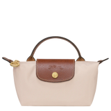 Longchamp Le Pliage Original Pouch with handle Recycled canvas in Paper