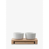 LSA Collective Serving Set L19.5cm In White