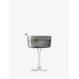 LSA International Lunar Champagne/Cocktail Glass 230ml, Set of 2