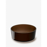 LSA Collective Glass Bowl In Mocha - 30cm