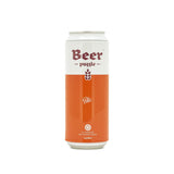 Luckies of London Ale Beer Puzzle Can
