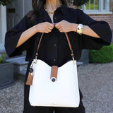 Luella Grey Andrea Hobo Tote In White