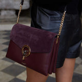 Luella Grey Anoushka Damson Crossbody in Purple