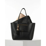 Luella Grey Cindy Casual Tote With Laptop Pouch In Black