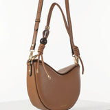 Luella Grey Cora Saddle Crossbody in Camel