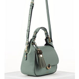 Luella Grey Diana Top Handle Crossbody In Spearmint Green