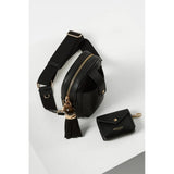 Luella Grey Elise Portrait Crossbody In Black