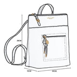 Luella Grey Ella Small Casual Backpack Black