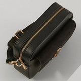 Luella Grey Elsa Camera Crossbody Bag Black