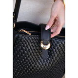 Luella Grey Flora Weave Hobo In Black