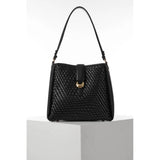 Luella Grey Flora Weave Hobo In Black