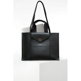 Luella Grey Giselle Laptop Tote In Black
