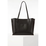 Luella Grey Laptop Tote In Black