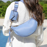 Luella Grey Lolly Sling Bag In Cornflower Blue