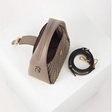 Luella Grey Maggie Weave Crossbody In Peat