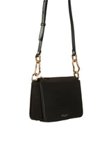 Luella Grey Margarita Zip Top Crossbody In Black