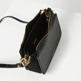 Luella Grey Margarita Zip Top Crossbody In Black