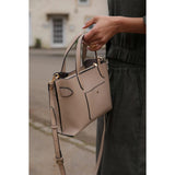 Luella Grey Oriel Crossbody In Mushroom
