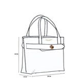 Luella Grey Oriel Crossbody In Mushroom